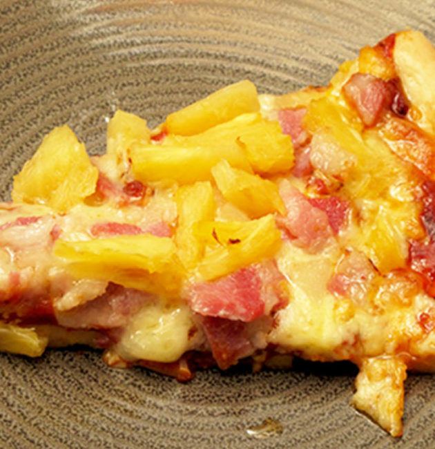 Ham Pineapple Pizza