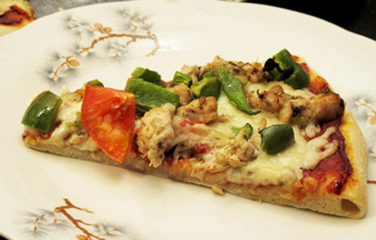 Jerk Chicken Soft Crust Pizza