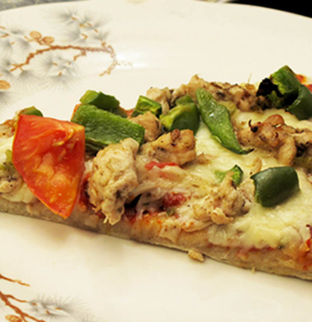 Jerk Chicken Soft Crust Pizza