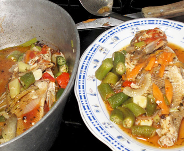 Ketchup Steamed Fish (style 4 of 4)