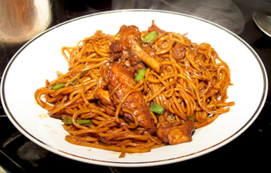 Bone in Chicken Lo-mein