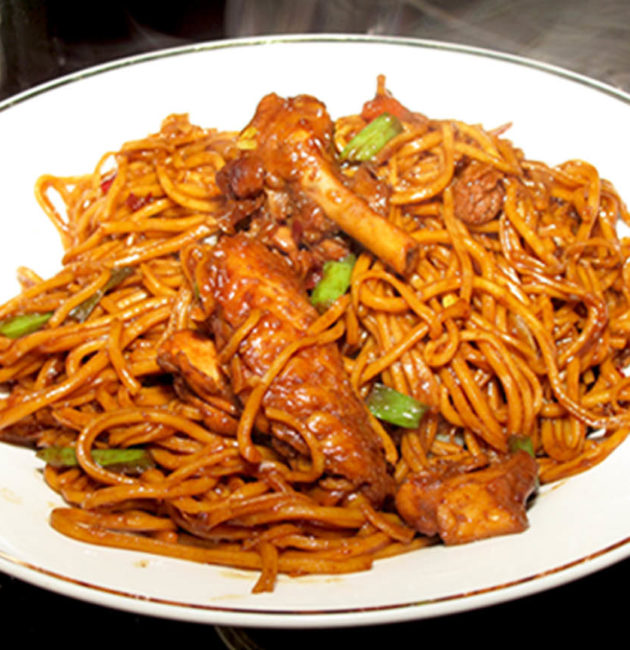 Bone in Chicken Lo-mein