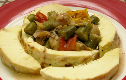 Okra & Saltfish/Codfish Stew