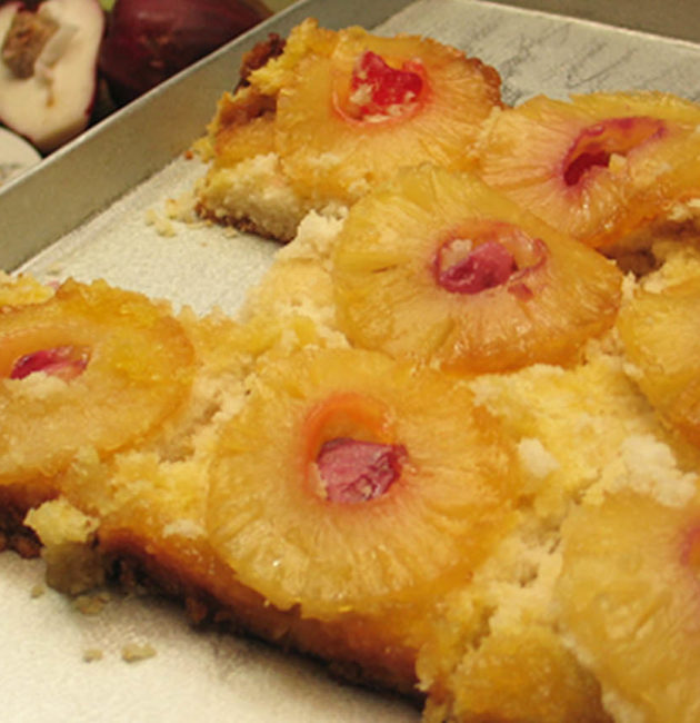 Pineapple Upside Down Apple Shortcake