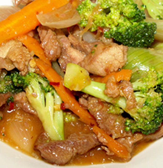 Pork Broccoli Oyster Sauce