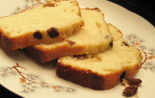 Rum and Raisins Cake