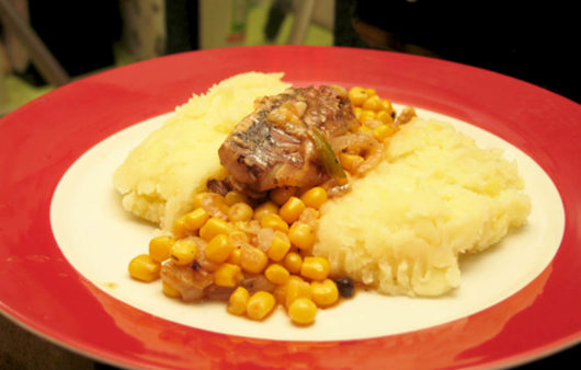 Sardine and Sweet Corn Stew