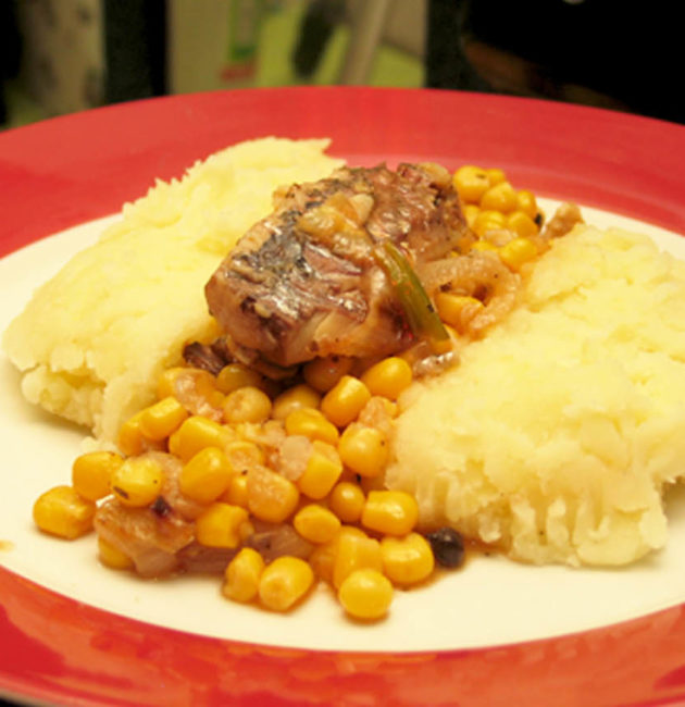 Sardine and Sweet Corn Stew