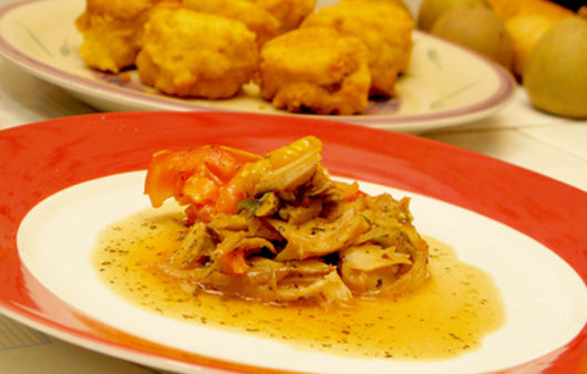 Codfish/Saltfish Stew