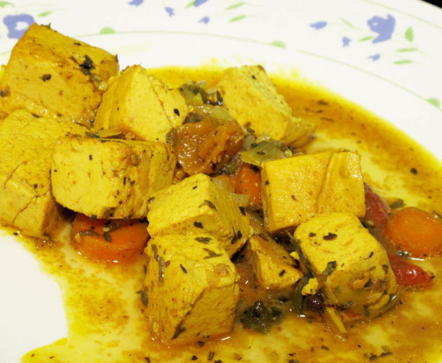 Tofu Curry Stew