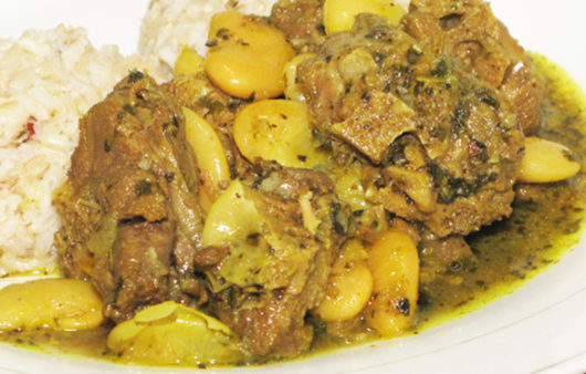 Turkey Neck Curry Stew