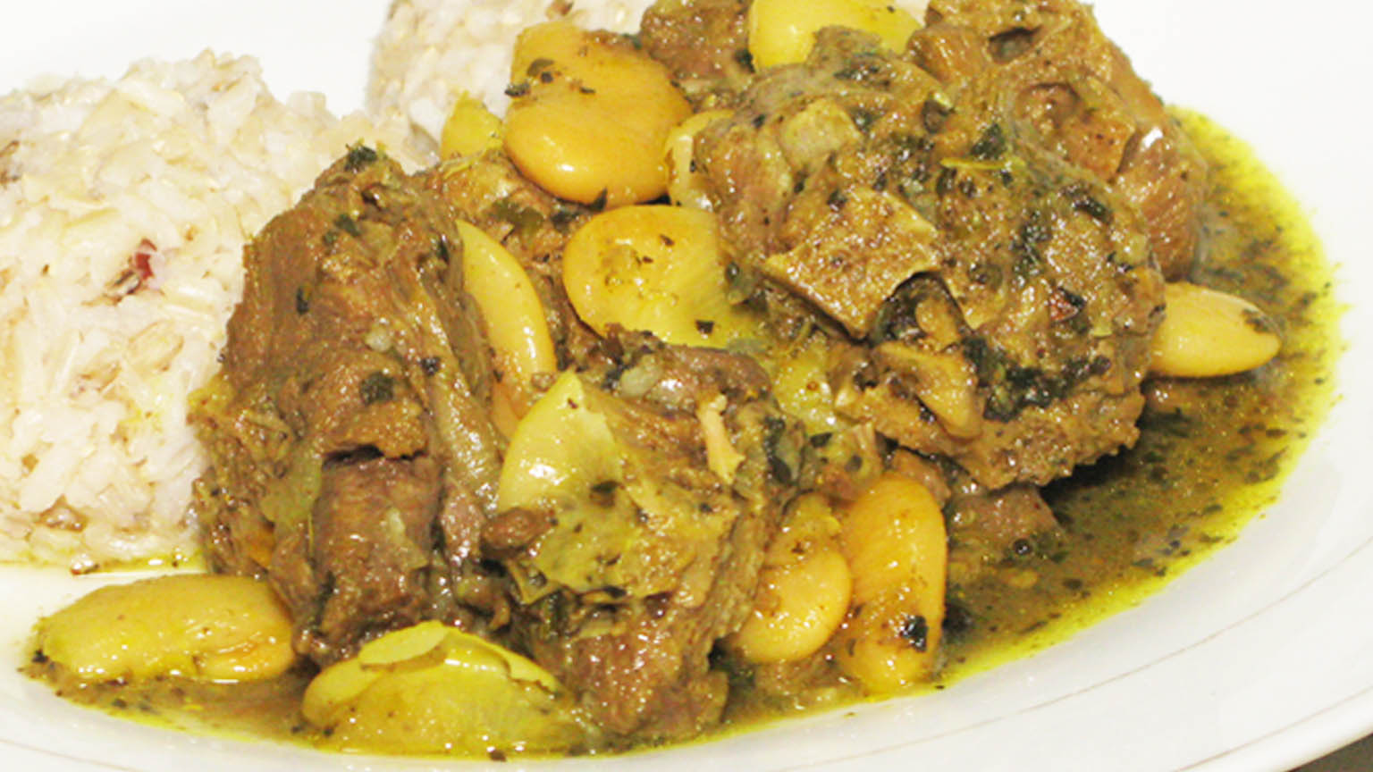 Turkey Neck Curry Stew