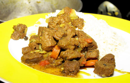 Curried Soy/Veggie Chunks