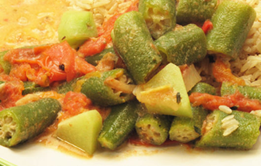 Okra Rundung Cho-Cho