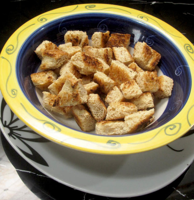 how to make easy croutons